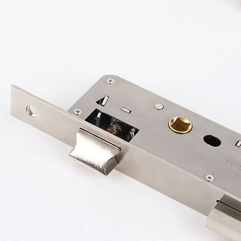 Serrure Encastrable Étroite Inox, Entraxe 85 ou 92 mm, Axe 20 à 40 mm, 22 x 240 mm, vue 3