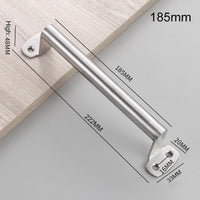Poignée de Tirage Inox pour Porte de Grange et Portillon, 125 à 185 mm, vue 7