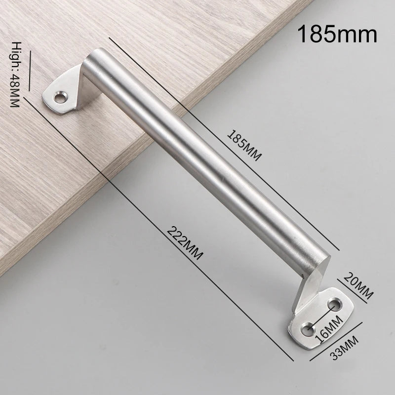 Poignée de Tirage Inox pour Porte de Grange et Portillon, 125 à 185 mm, vue 7