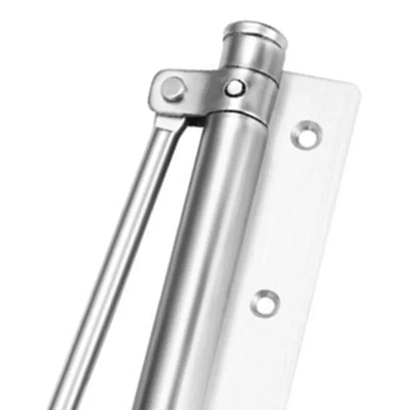 Ferme-Porte à Ressort Inox, Porte Gauche ou Droite, Plaque 150 ou 187 mm, vue 2