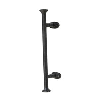 Poignée de Tirage Rétro en Fonte Noire à Têtes de Clou, 16 à 30 cm, vue 4