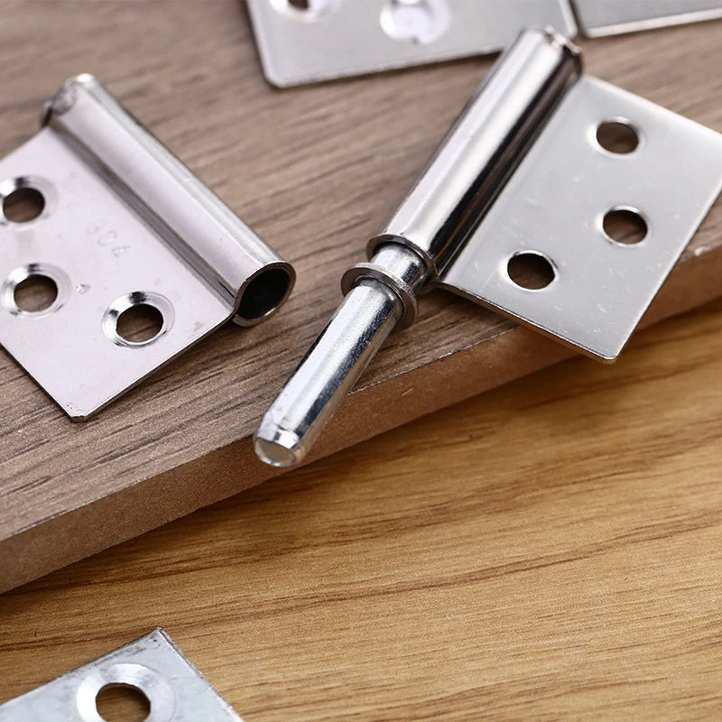 Paumelle Démontable en Inox pour Porte, Charnière à Lever, 3 Tailles, vue 2