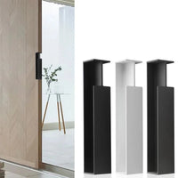 Poignée Cuvette Encastrée pour Porte Coulissante, Aluminium Noir, Blanc, Gris ou Doré, vue 24