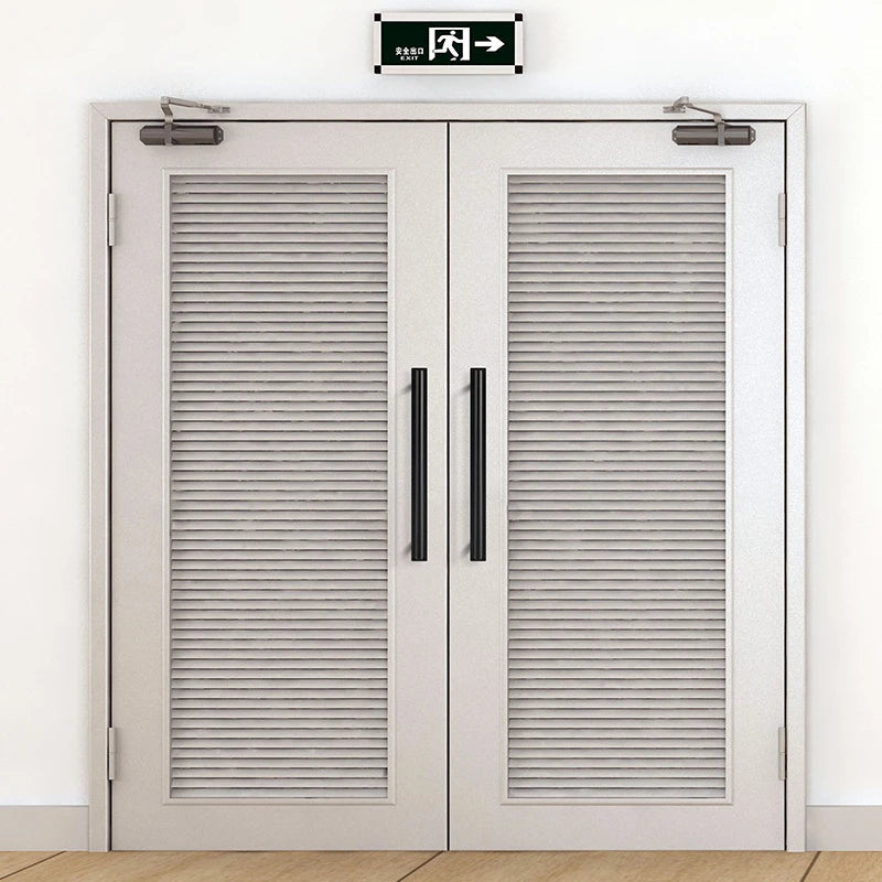 Poignée de Porte de Garage Aluminium sur Platine, Noire ou Blanche, 224 à 384 mm, vue 5