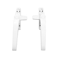 Poignée de Fenêtre Aluminium Noir ou Blanc, Béquille 113 mm, Gauche ou Droite, vue 5