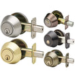 Verrou de Porte à Pêne Dormant, Cylindre Simple, Rosace 64 mm