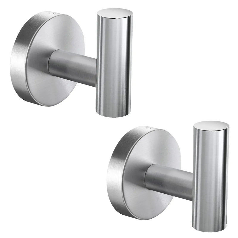 Patère de Salle de Bain Ronde en Inox 304, Lot de 2, 5 Finitions, vue 11