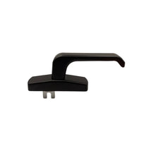 Poignée de Fenêtre Aluminium à Béquille en Arc, Noir ou Blanc, 115,8 mm
