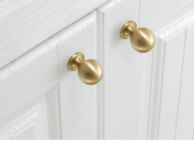Poignée de Meuble en Laiton, Design Élégant pour Armoire et Tiroir