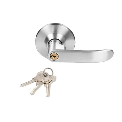 Poignée de Porte de Chambre à Bouton, Chrome ou Or Satiné, vue 8