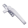 Poignée de Fenêtre Aluminium Noir ou Blanc, Béquille 113 mm, Gauche ou Droite