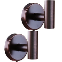 Patère de Salle de Bain Ronde en Inox 304, Lot de 2, 5 Finitions, vue 7