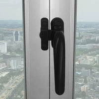 Poignée de Fenêtre Aluminium Noir, Blanc ou Gris Foncé, Gauche ou Droite, vue 2