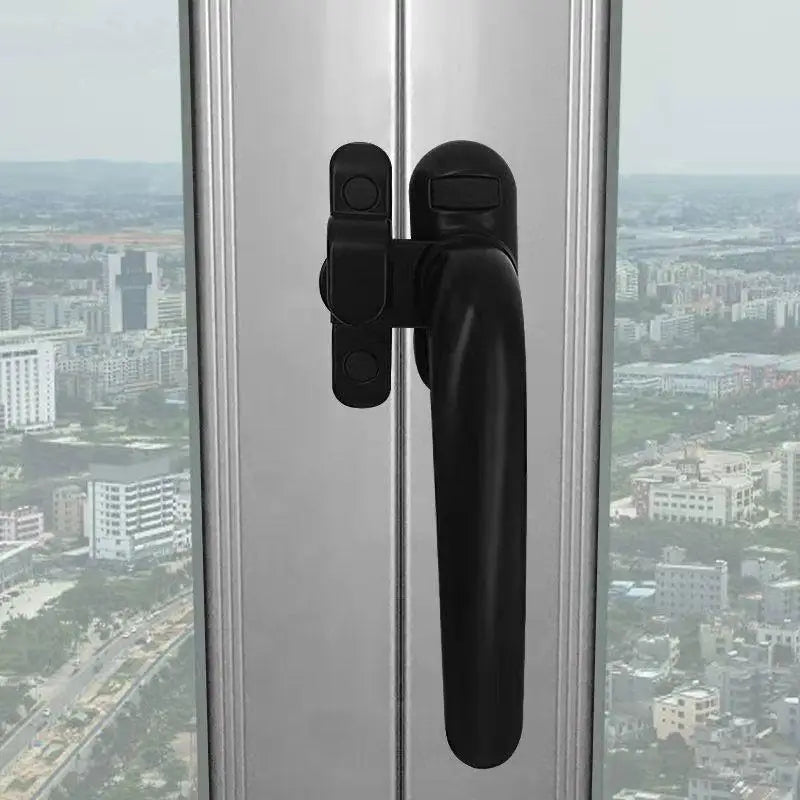 Poignée de Fenêtre Aluminium Noir, Blanc ou Gris Foncé, Gauche ou Droite, vue 2
