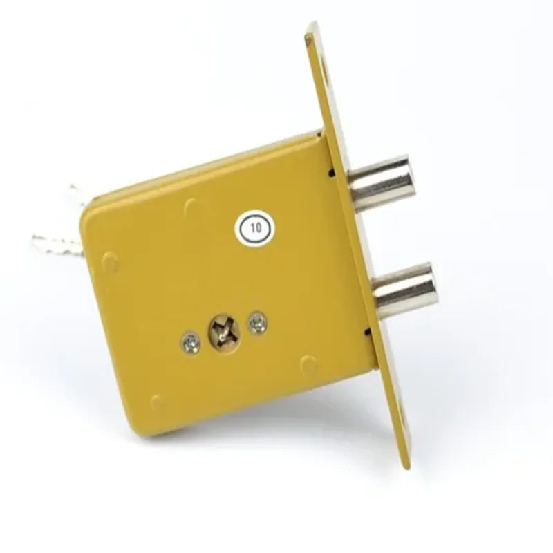 Serrure Encastrable à Deux Pênes en Acier, Boîtier 71 x 56 mm, vue 2
