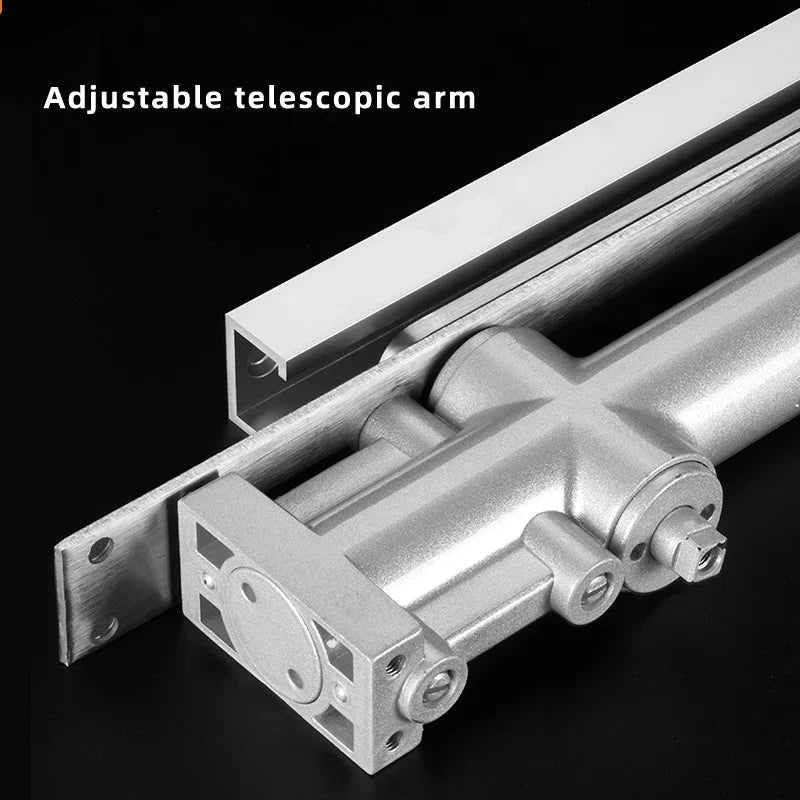Ferme-Porte Hydraulique pour Porte de 40 à 65 kg, Corps Rond ou Carré, vue 3