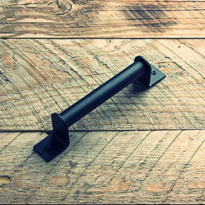 Poignée de Tirage Noire en Acier pour Porte Coulissante, 196 à 416 mm, vue 2