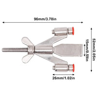 Verrou de Porte Portable en Inox pour Chambre, Hôtel et Voyage, vue 5