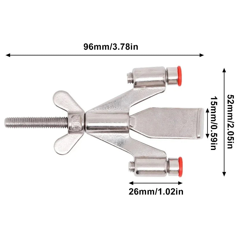 Verrou de Porte Portable en Inox pour Chambre, Hôtel et Voyage, vue 5