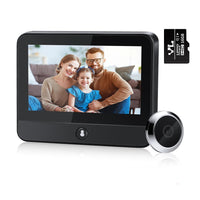 Judas Numérique WiFi 1080P avec Écran 4,3 Pouces et Carte 16 Go