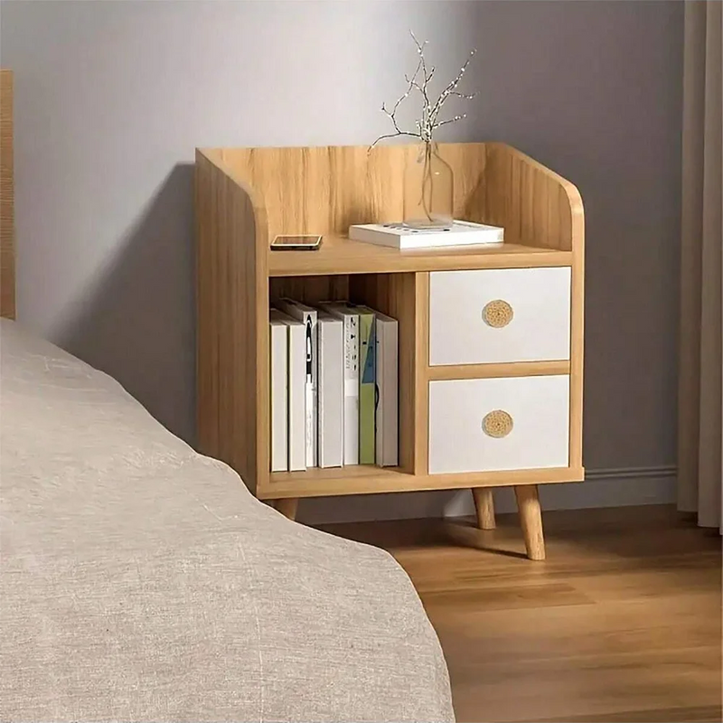 Bouton de Meuble Bohème en Rotin Tressé et Bois, Lot de 1 à 12, vue 2