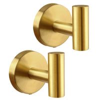 Patère de Salle de Bain Ronde en Inox 304, Lot de 2, 5 Finitions, vue 8