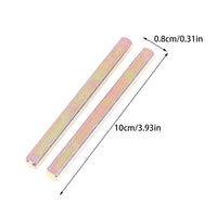 Carré de Poignée de Porte 8 x 8 mm, Lot de 2, de 60 à 160 mm, vue 16