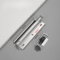 Ferme-Porte Silencieux à Bras Réglable en Inox, 150 x 37 mm, Noir ou Argent, vue 7