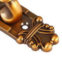 Poignée de Tirage Ancienne en Zamak Bronze, Entraxe 103 mm, vue 3
