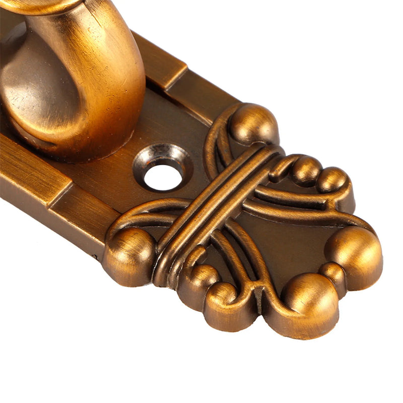 Poignée de Tirage Ancienne en Zamak Bronze, Entraxe 103 mm, vue 3