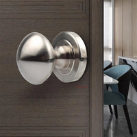 Bouton de Porte Ovale en Zamak pour Porte en Verre ou en Bois, 4 Couleurs, vue 4