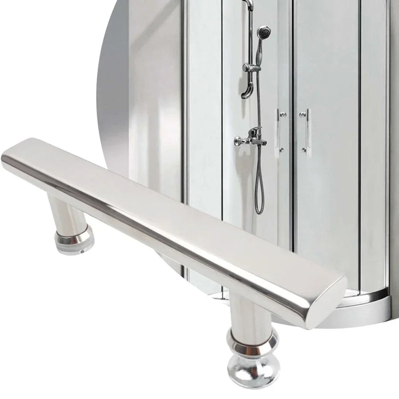 Poignée de Porte de Douche Inox, Barre 225 mm, Entraxe 145 mm, vue 3