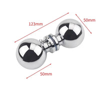 Poignée de Porte de Douche Boule en Aluminium, Simple ou Double Face, 30 ou 50 mm, vue 12