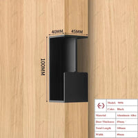Poignée Cuvette Rectangulaire pour Porte Coulissante, Aluminium, 3 Longueurs, vue 22