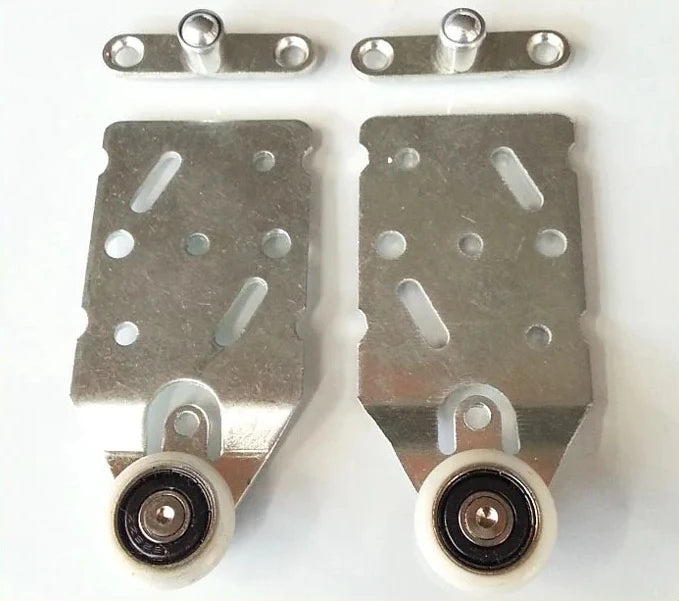 Galet de Porte Coulissante de Placard sur Platine, 96,5 x 45 mm, vue 4