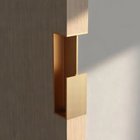 Poignée Cuvette Moletée pour Porte Coulissante, Aluminium Noir, Gris ou Doré, vue 9