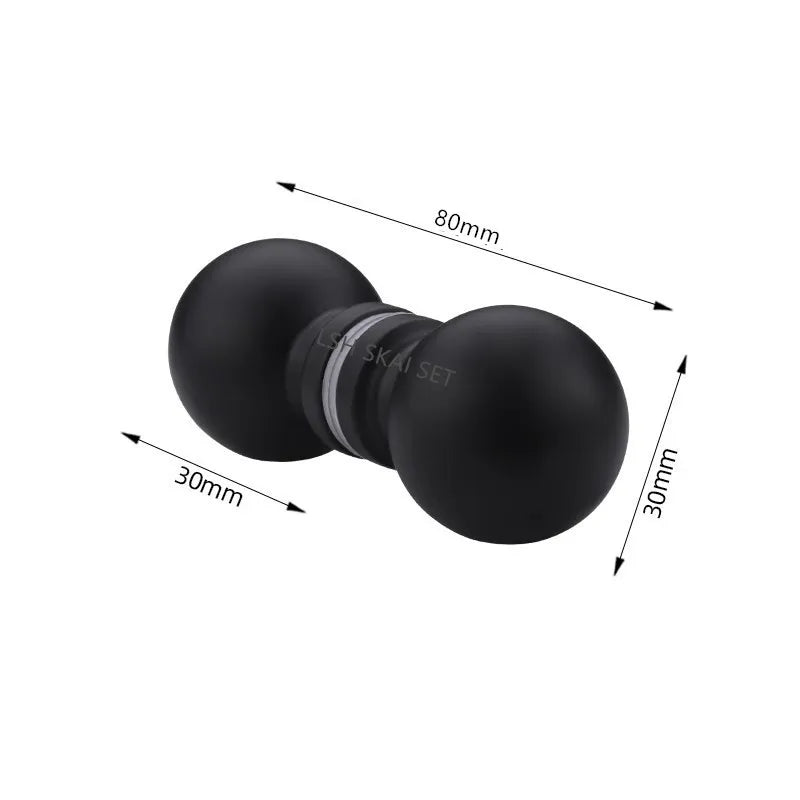 Poignée de Porte de Douche Boule en Aluminium, Simple ou Double Face, 30 ou 50 mm, vue 9