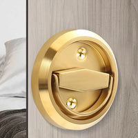 Poignée Cuvette Ronde Encastrée en Inox pour Porte Coulissante, 7 Couleurs, vue 10
