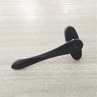 Poignée de Fenêtre Aluminium Forme Lame, Blanche, Noire ou Dorée, Carré 7 mm, 164 mm, vue 9