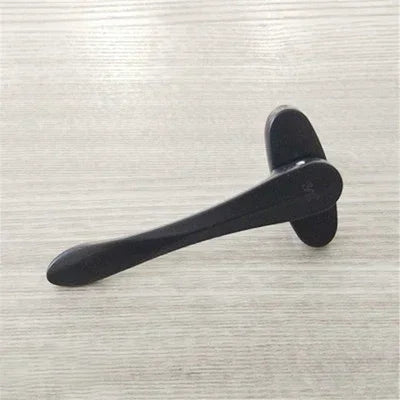 Poignée de Fenêtre Aluminium Forme Lame, Blanche, Noire ou Dorée, Carré 7 mm, 164 mm, vue 9