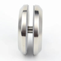 Poignée Cuvette Ronde Inox pour Porte Coulissante en Verre, Ø 68 mm, vue 6