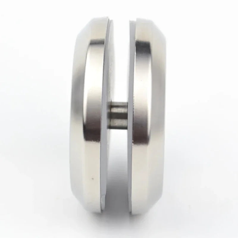 Poignée Cuvette Ronde Inox pour Porte Coulissante en Verre, Ø 68 mm, vue 6