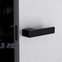 Poignée de Porte Magnétique Silencieuse en Aluminium, Ronde ou Carrée, vue 3