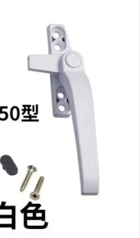 Poignée de Fenêtre en Aluminium Type 50, Béquille en 7, Gauche ou Droite, vue 10