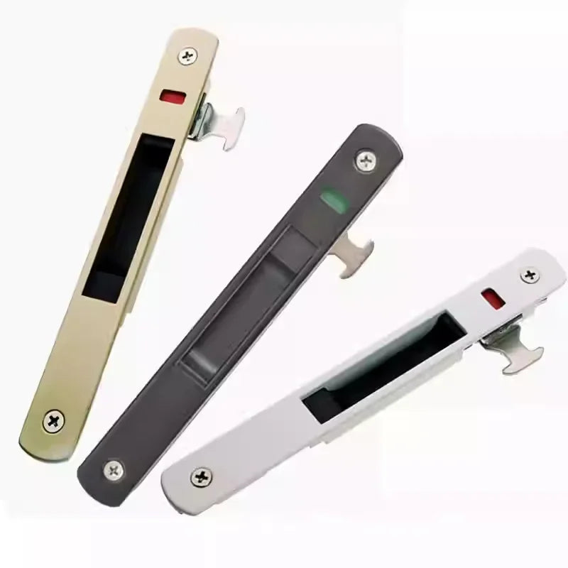 Serrure à Crochet Encastrable en Aluminium pour Porte et Fenêtre Coulissantes, vue 5