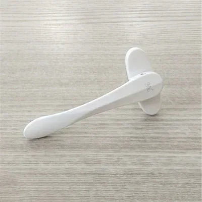 Poignée de Fenêtre Aluminium Forme Lame, Blanche, Noire ou Dorée, Carré 7 mm, 164 mm, vue 8