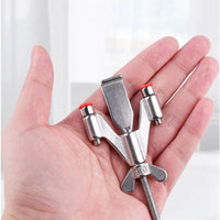 Verrou de Porte Portable en Inox pour Chambre, Hôtel et Voyage, vue 6