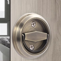 Poignée Cuvette Ronde Encastrée en Inox pour Porte Coulissante, 7 Couleurs, vue 14