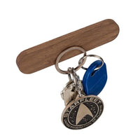 Porte-Clés Mural Aimanté en Bois, Hêtre ou Noyer Noir, 3 Longueurs, vue 2