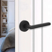 Poignée de Porte Intérieure Inox sur Rosace, Un Côté, sans Serrure, vue 9